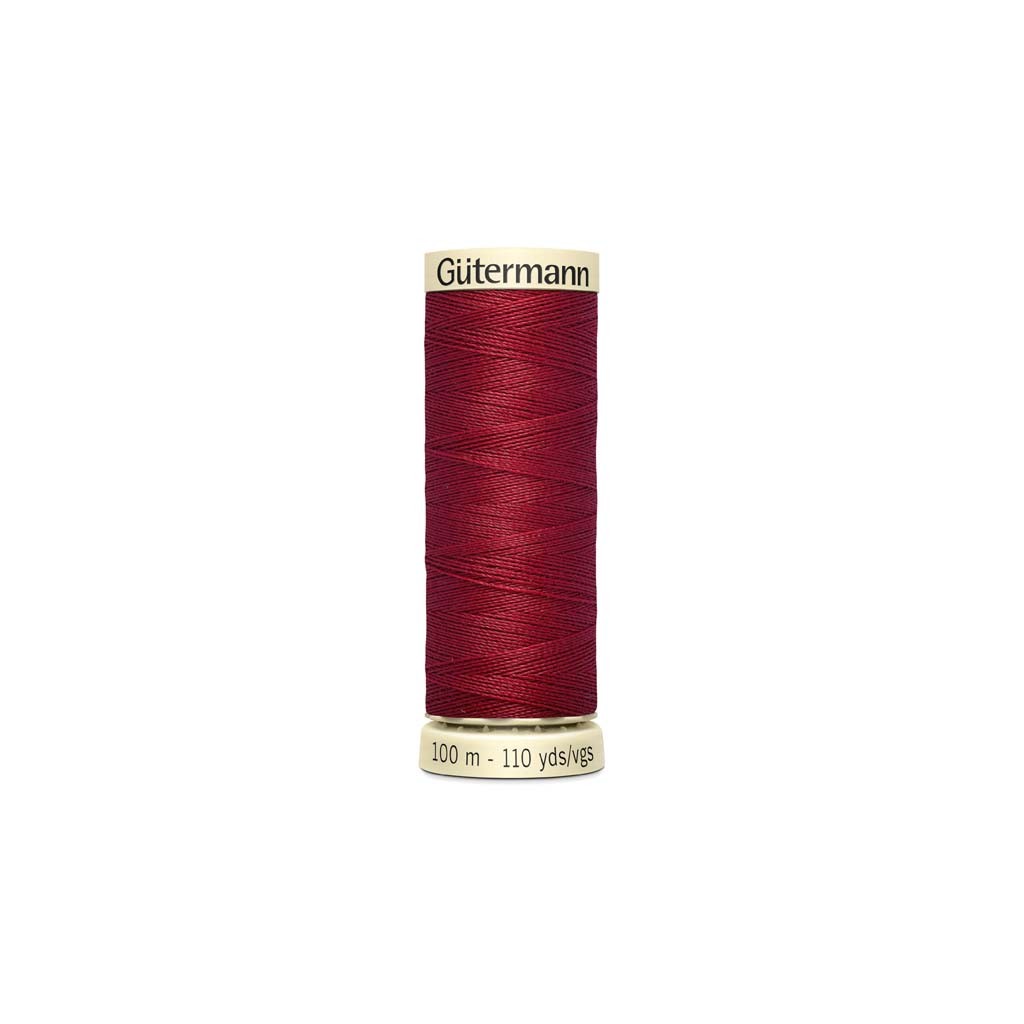 Hilo Gütermann 100 m - 0367 - Rojo Oscuro / Coral