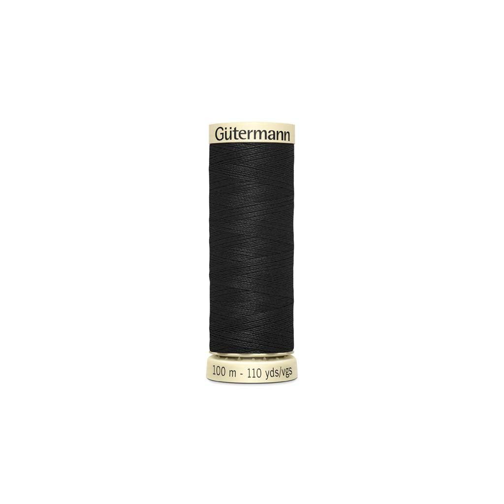 Hilo Gütermann 100 m - 0000 - Negro