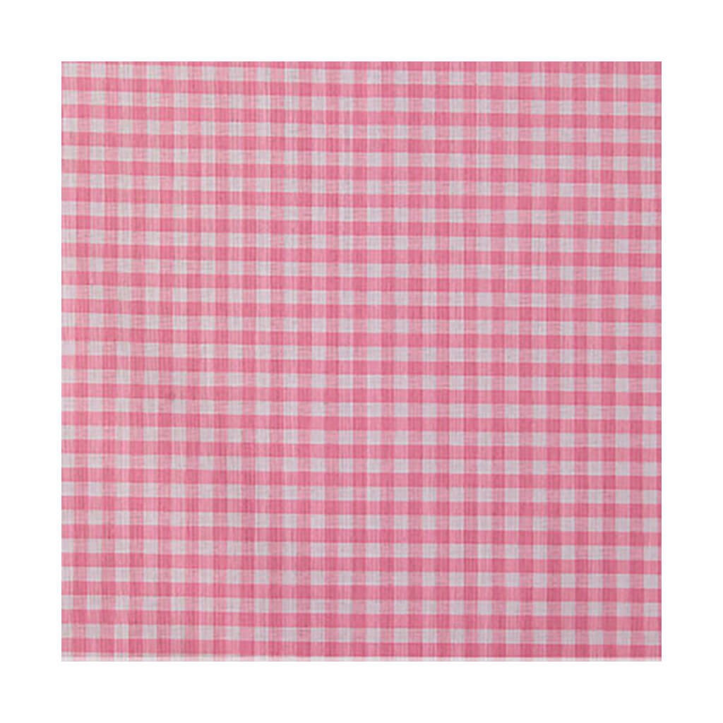 Tela Cuadro Vichy Rosa 0.50 cm.