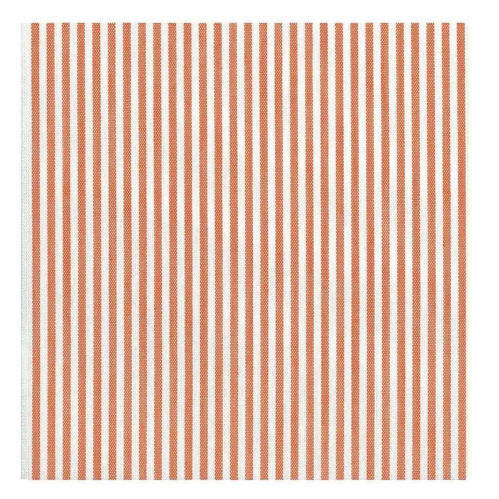 Tela Algodón Rayas Naranja