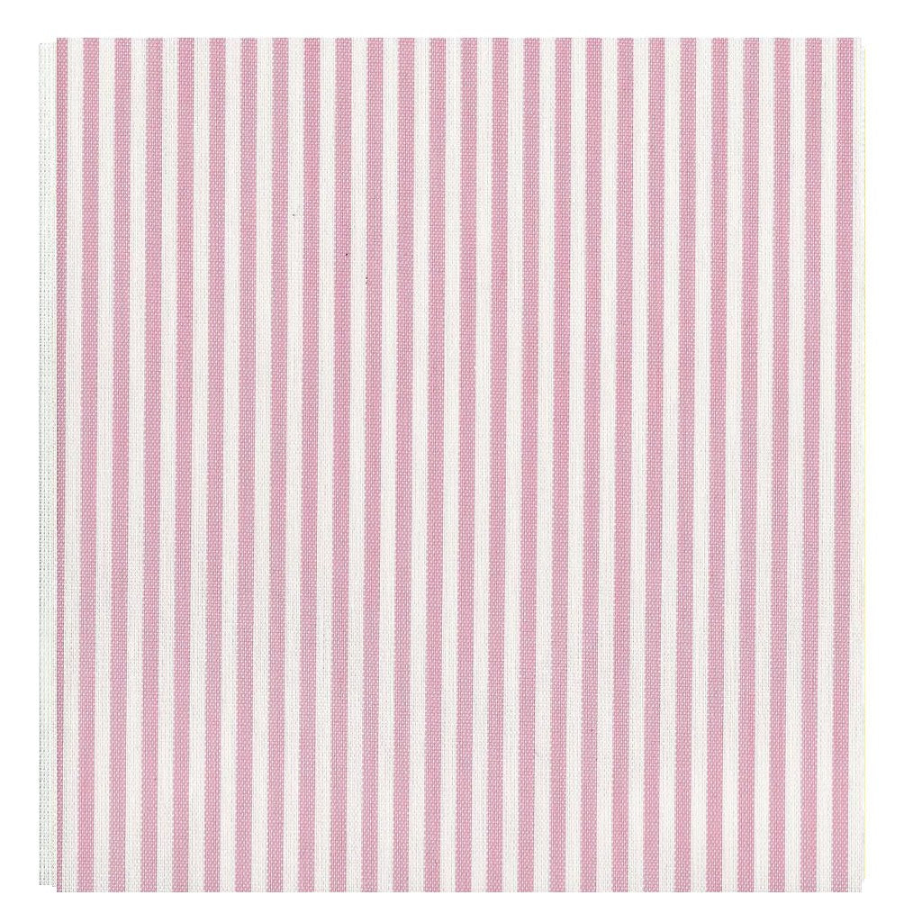 Tela Algodón Rayas Rosa