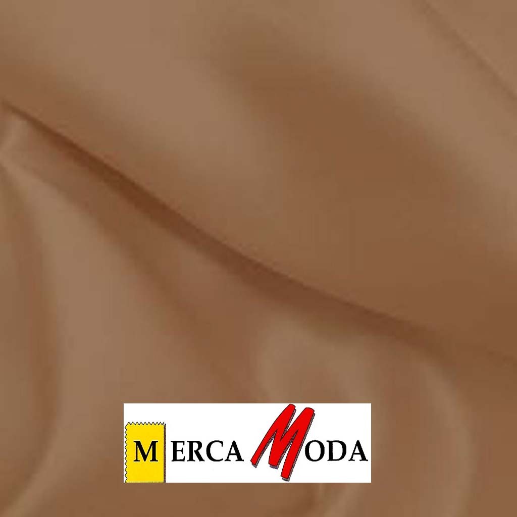 Tela Raso Cali Color Marrón ideal para tus trabajos de confeccion y carnaval