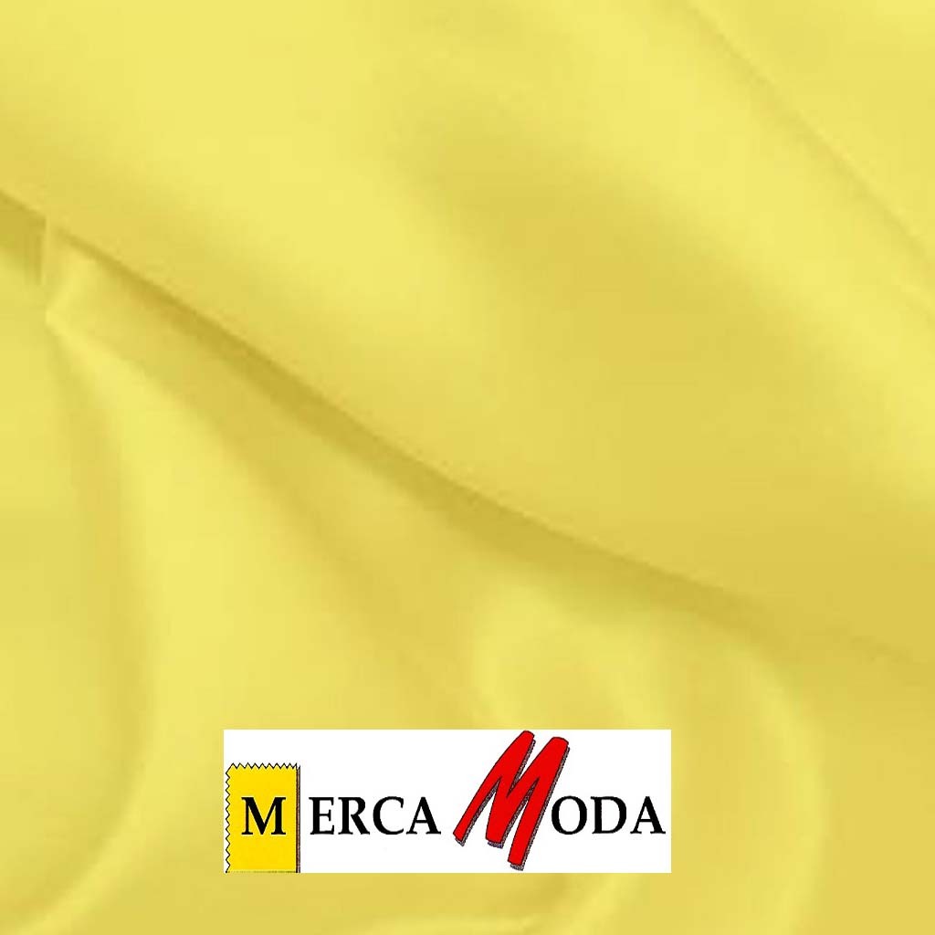Tela Raso Cali Color Amarillo ideal para tus trabajos de confeccion y carnaval