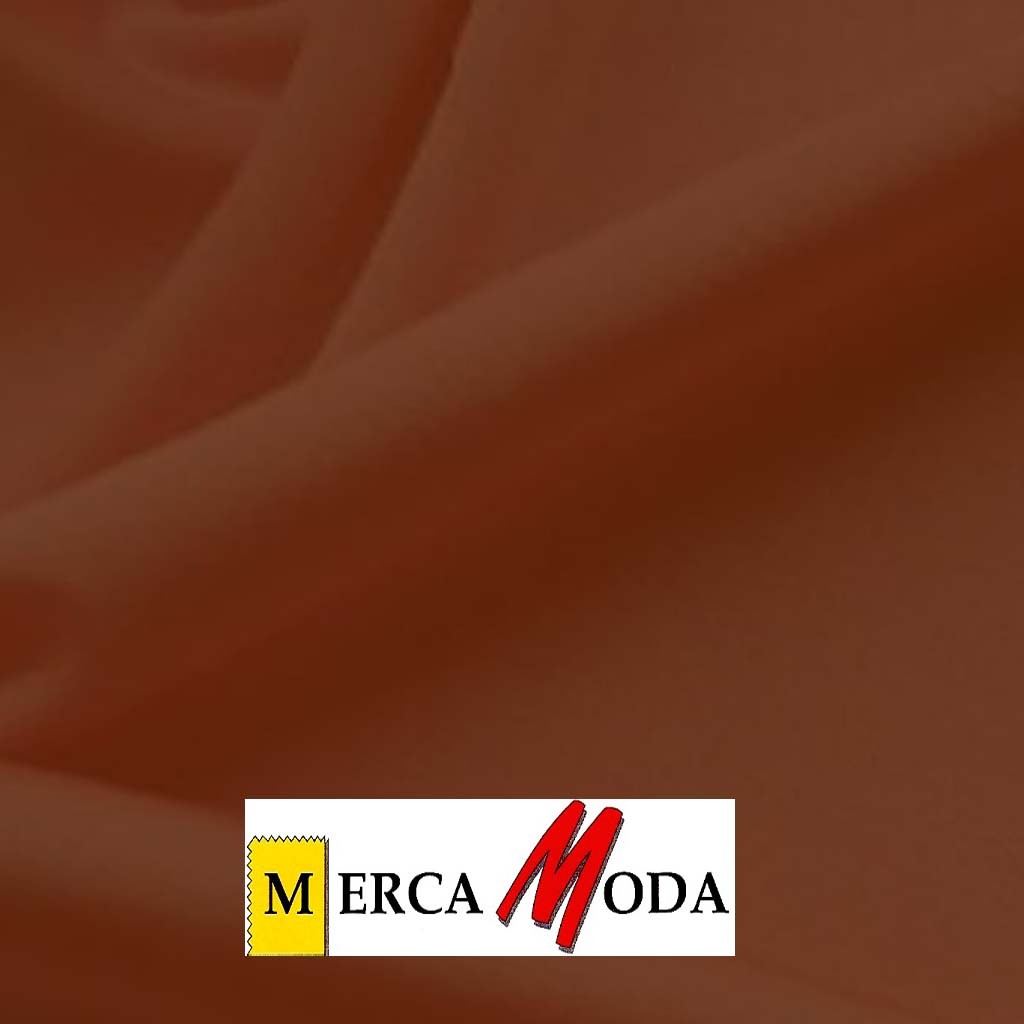 Tela Punto Licra Color Marrón