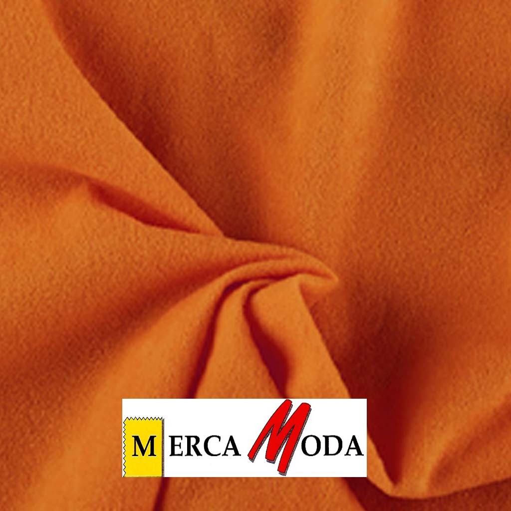 Tela Antelina Lisa Color Naranja
