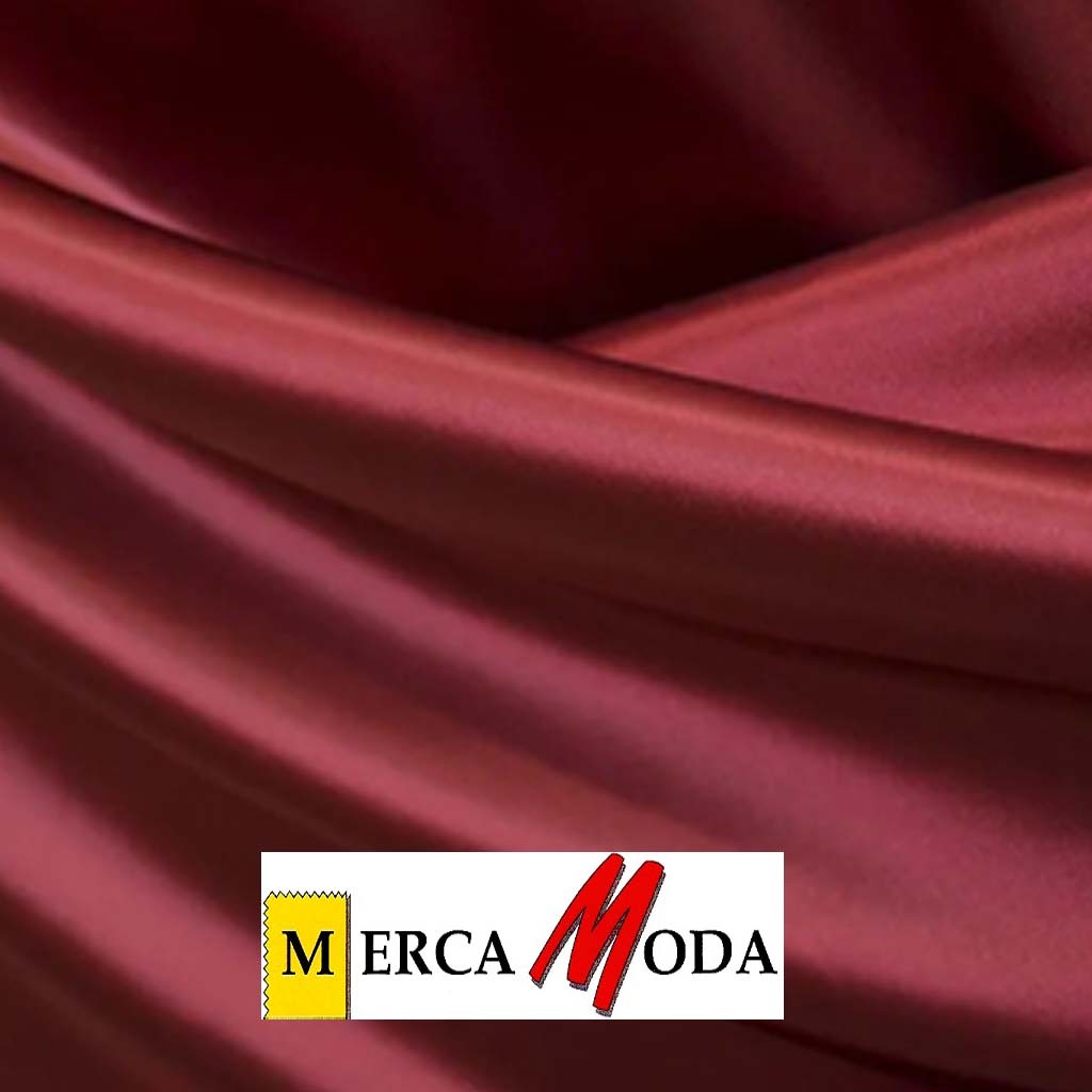Tela Raso Cali Color Granate ideal para tus trabajos de confeccion y carnaval