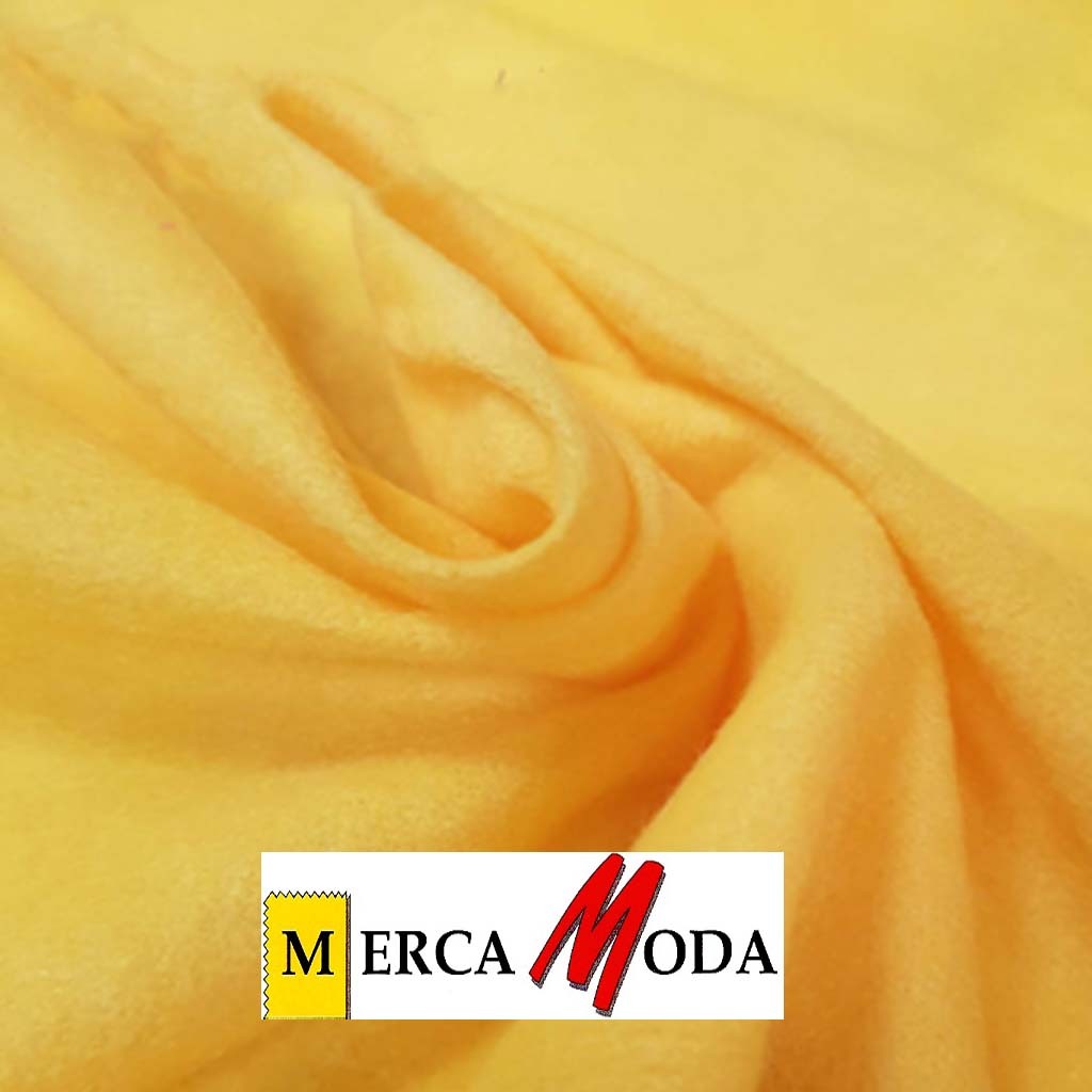 Tela Antelina Lisa Color Amarillo