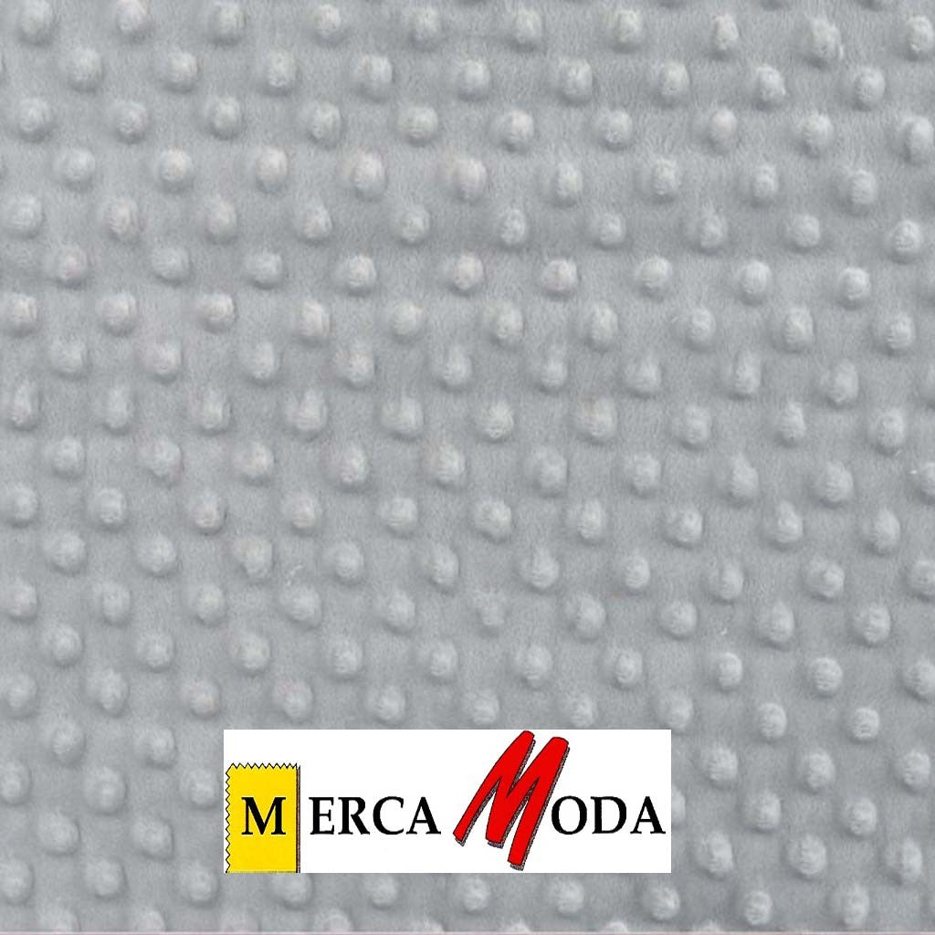 Tela Minky Liso Color Gris