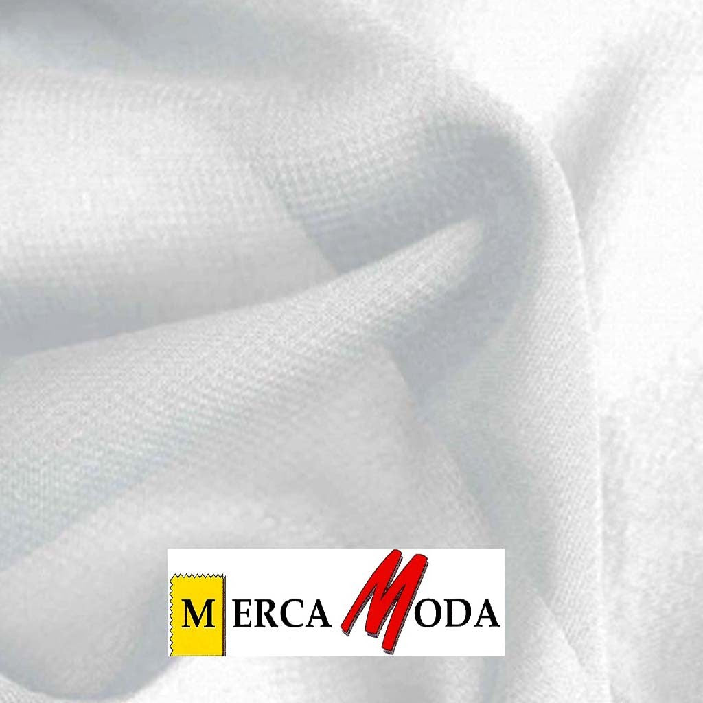 Tela Gasa Chiffón Color Blanco