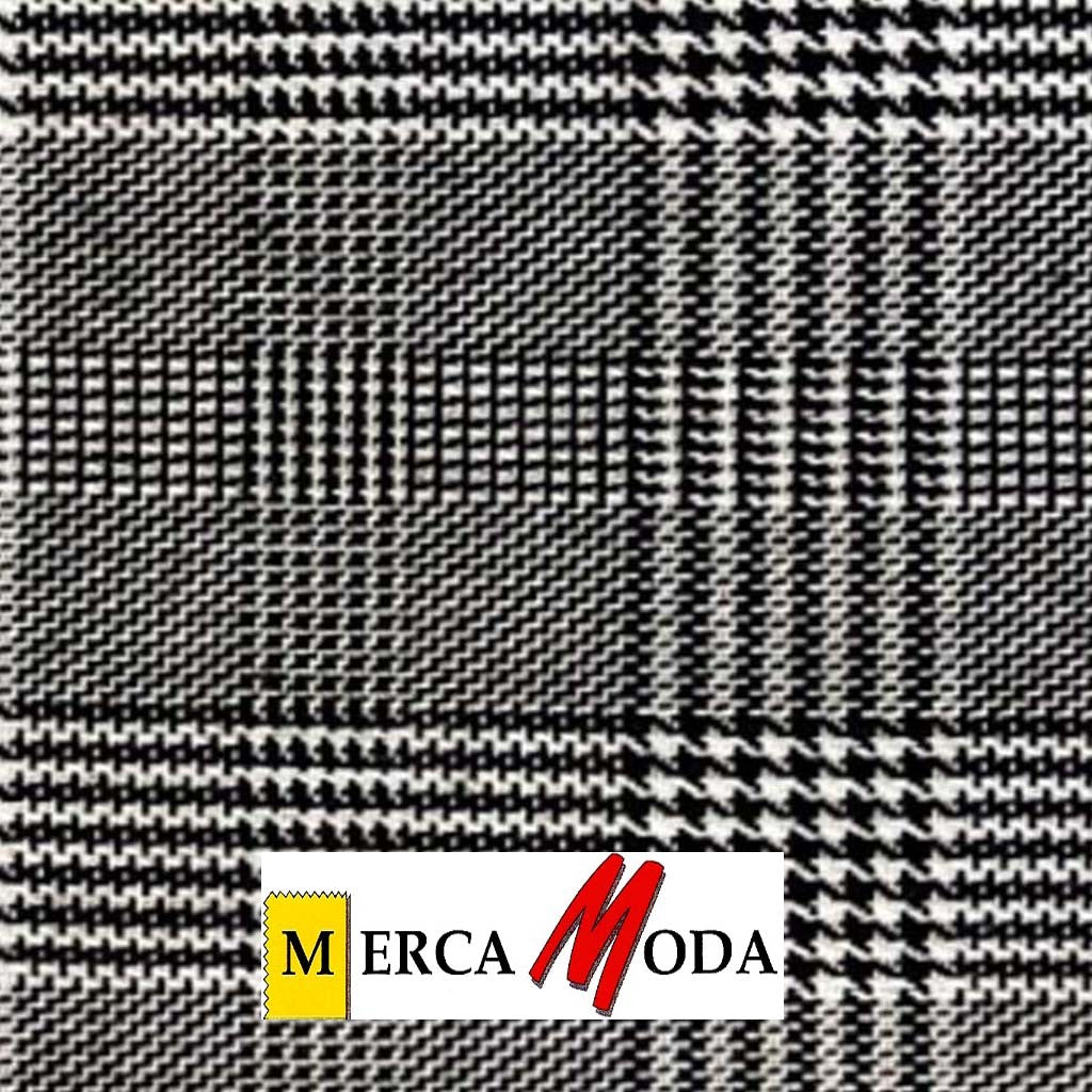 Tela Cuadro Escocés Gris