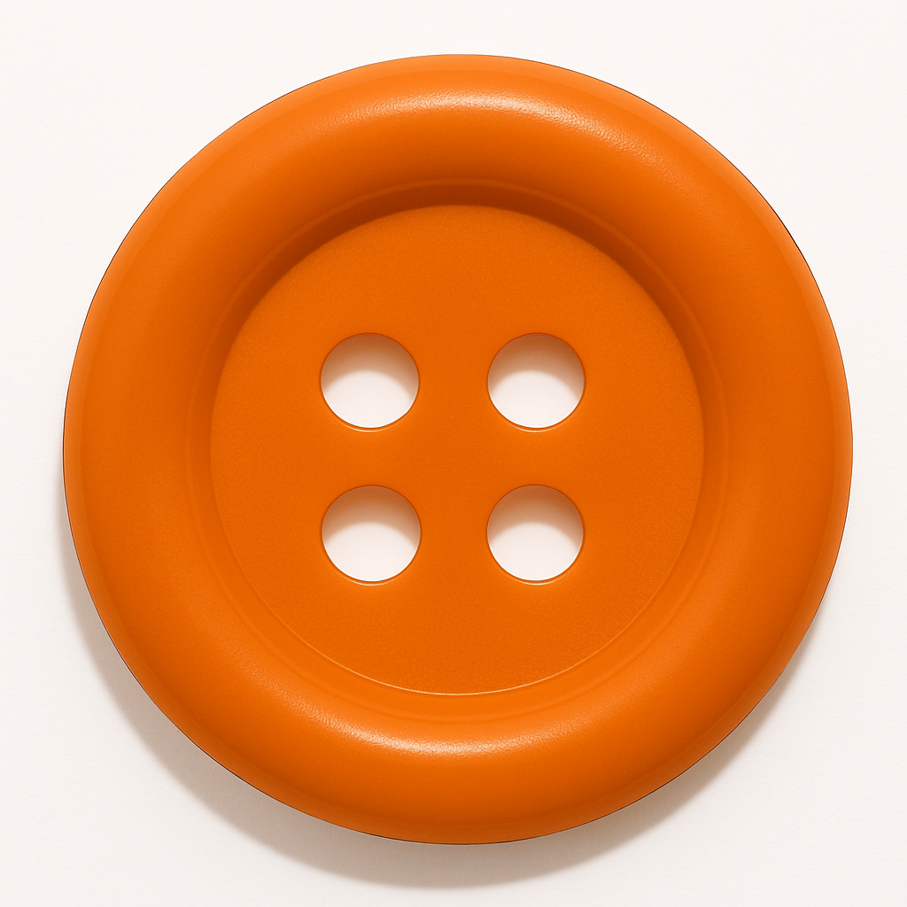 Botón Payaso Naranja