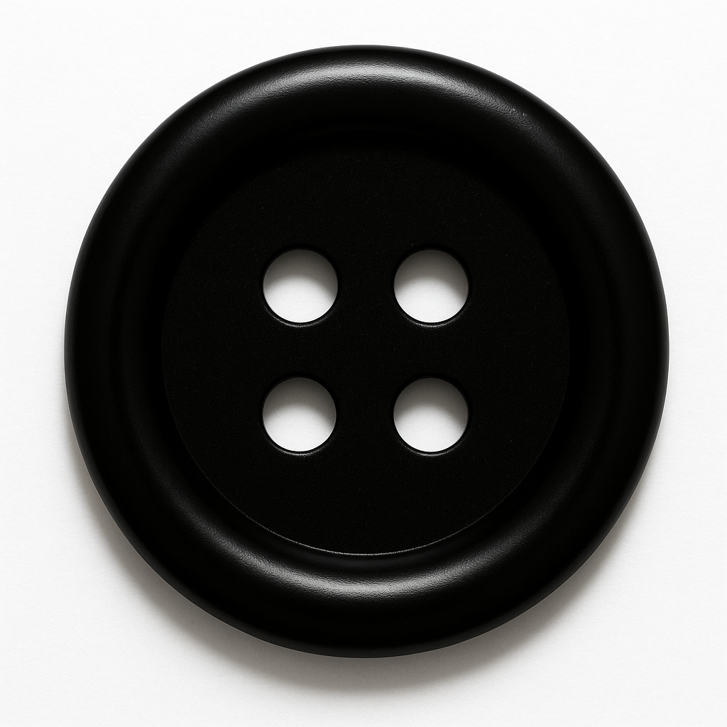 Botón Payaso Negro