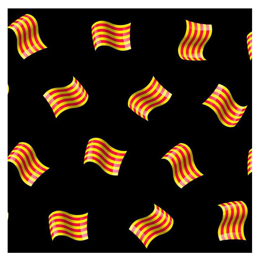 Tela algodón Bandera Catalana