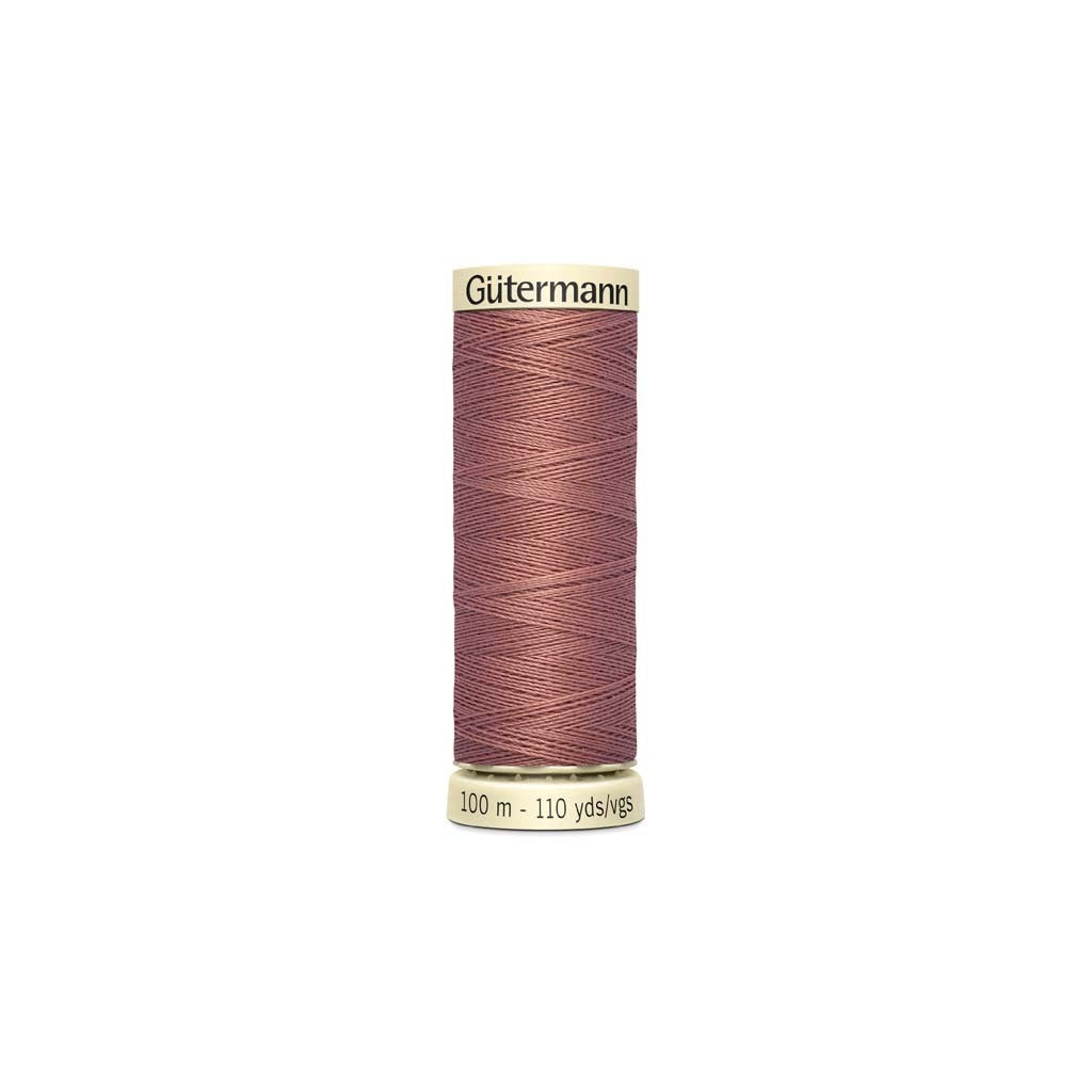 Hilo Gütermann 100 m - 0245  - Rojo Tostado Oscuro