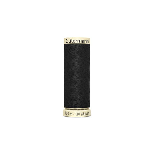 Hilo Gütermann 100 m - 0000  - Negro