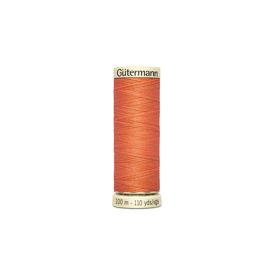 Hilo Gütermann 100 m - 0895  - Naranja Salmón