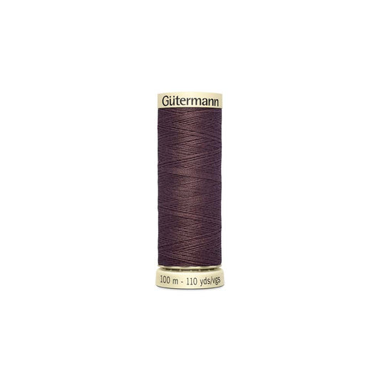 Hilo Gütermann 100 m - 0883  - Marrón Oscuro