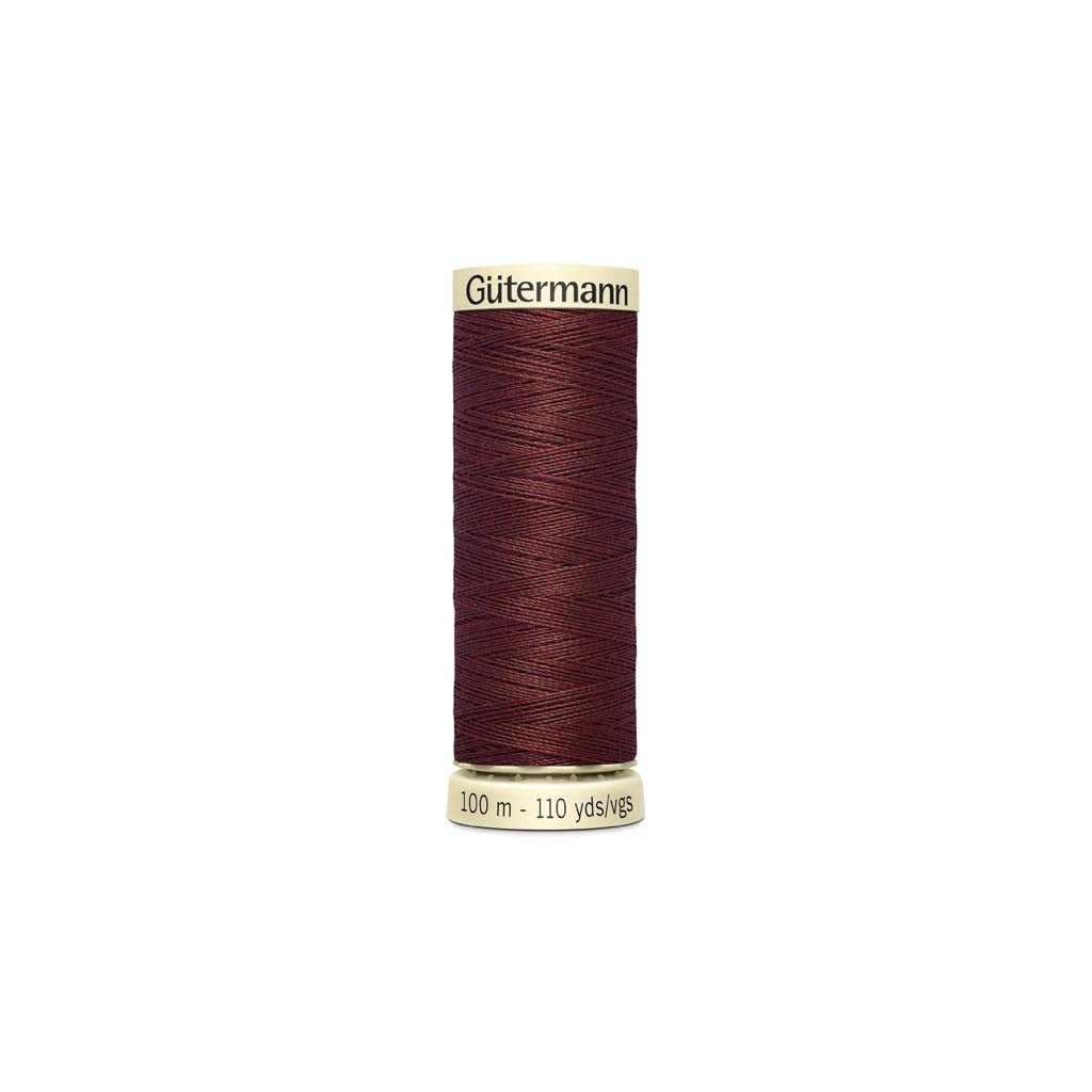 Hilo Gütermann 100 m - 0174  - Marrón Caoba Oscuro