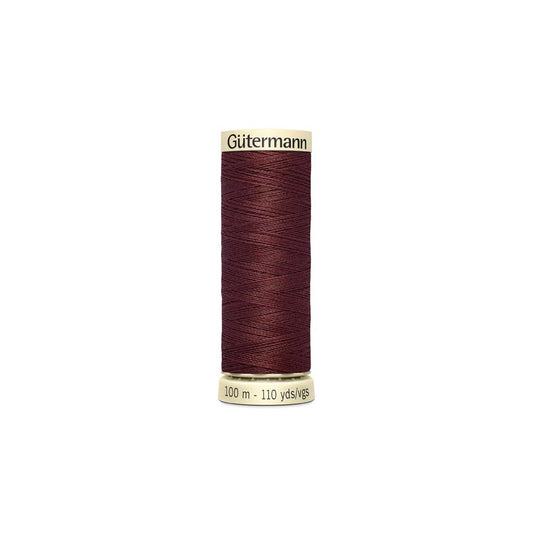 Hilo Gütermann 100 m - 0174  - Marrón Caoba Oscuro