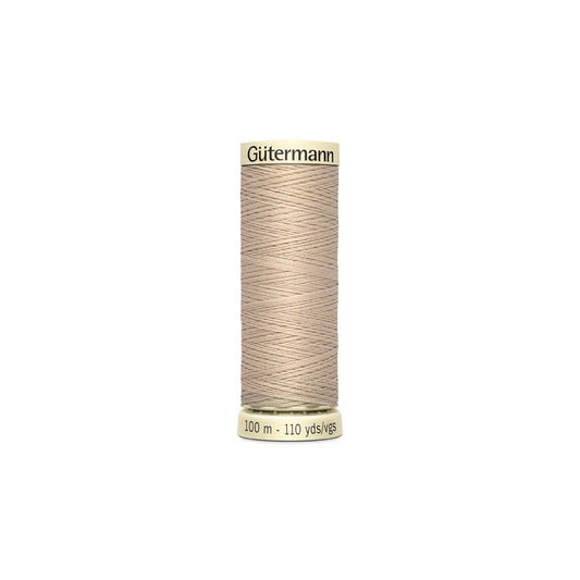 Hilo Gütermann 100 m - 0198  - Gris Pardo Rosado Claro