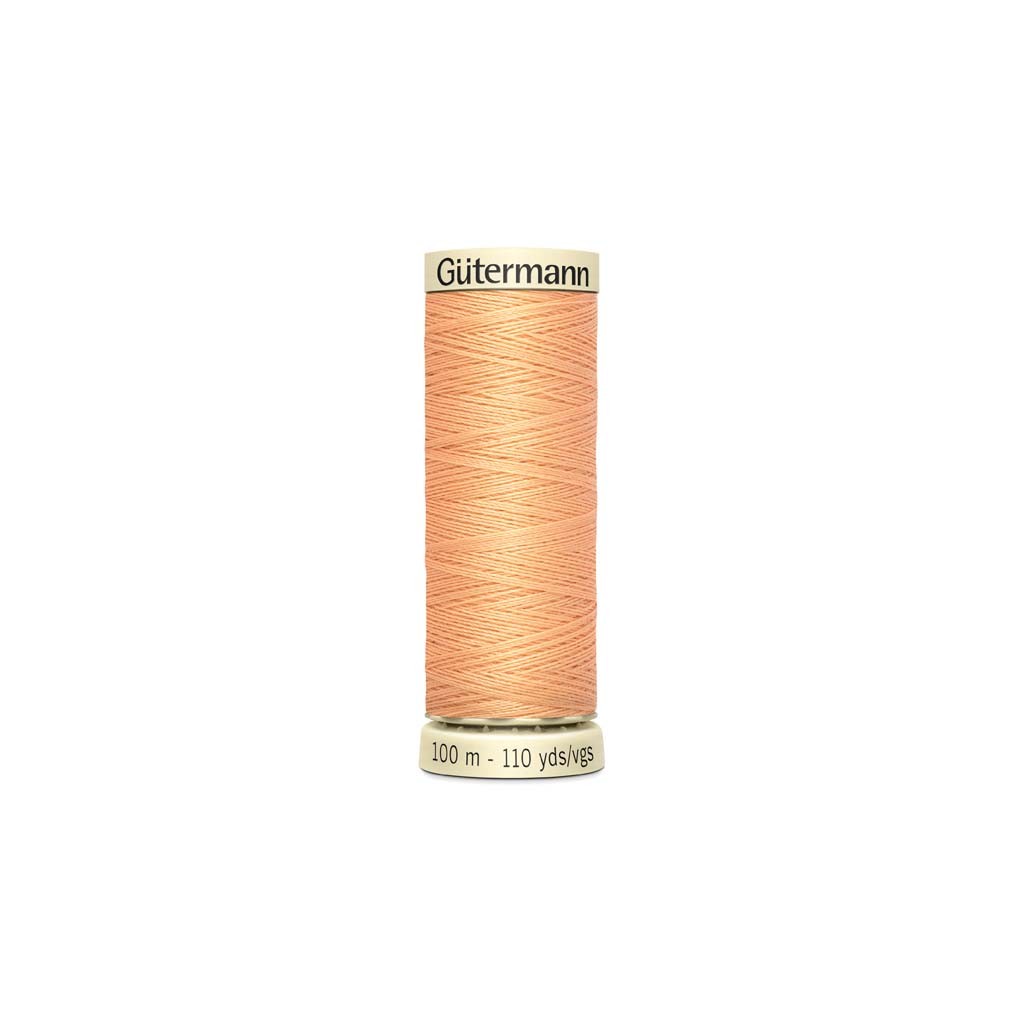 Hilo Gütermann 100 m - 0979  - Crema Salmón Claro