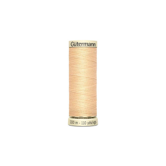 Hilo Gütermann 100 m - 0006  - Beige Claro Vivo