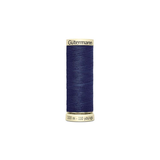 Hilo Gütermann 100 m - 0537  - Azul Humo Oscuro