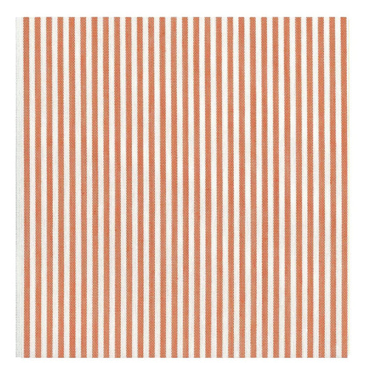 Tela Algodón Rayas Naranja