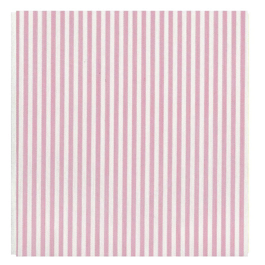 Tela Algodón Rayas Rosa