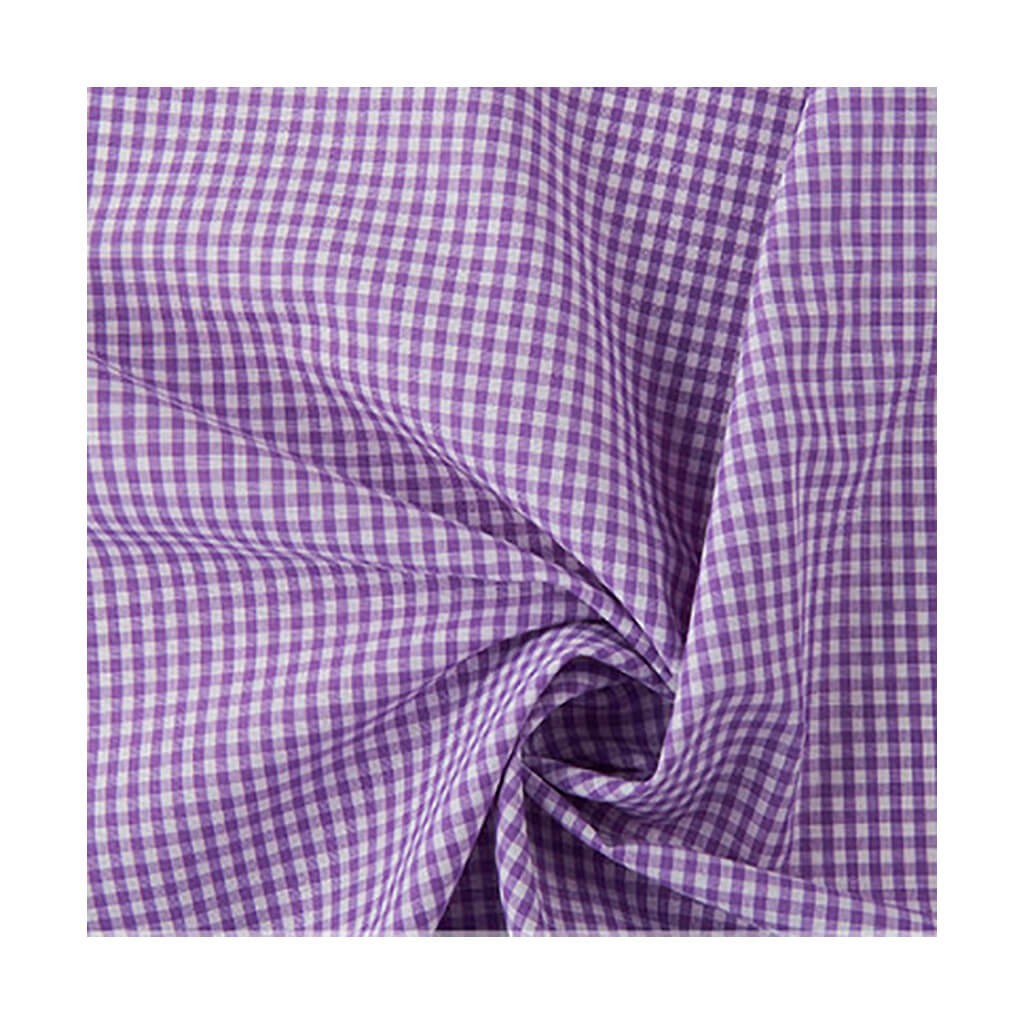 Tela Cuadro Vichy Lila 0.5 cm.