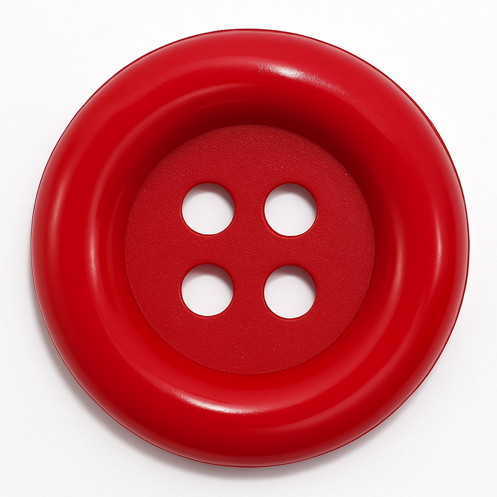 Botón Payaso Rojo