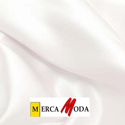 Tela Raso Cali Color Blanco ideal para tus trabajos de confeccion y carnaval