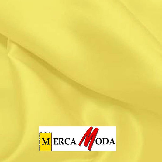 Tela Raso Cali Color Amarillo ideal para tus trabajos de confeccion y carnaval