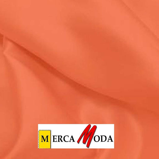 Tela Raso Cali Color Naranja ideal para tus trabajos de confeccion y carnaval
