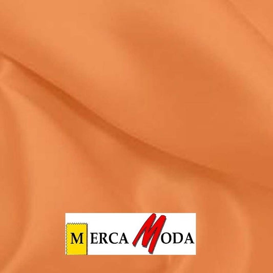 Tela Raso Cali Color Naranja Fluor ideal para tus trabajos de confeccion y carnaval