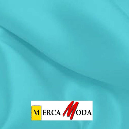 Tela Raso Cali Color Turquesa ideal para tus trabajos de confeccion y carnaval