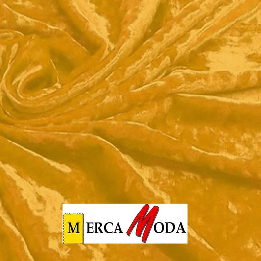Tela de martele, terciopelo elastico, agradable al tacto color whisky