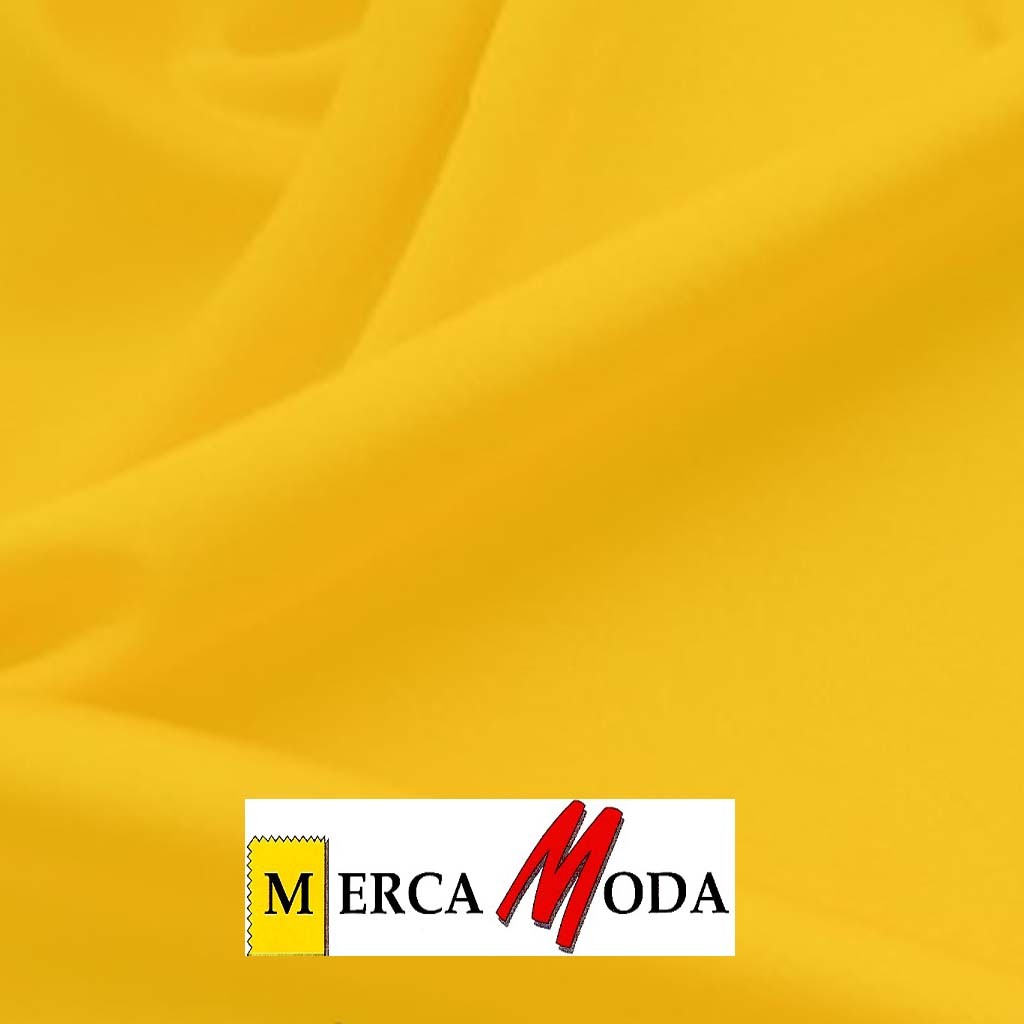 Tela Punto Licra Color Amarillo