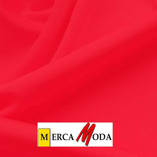 Tela Punto Licra Color Rojo
