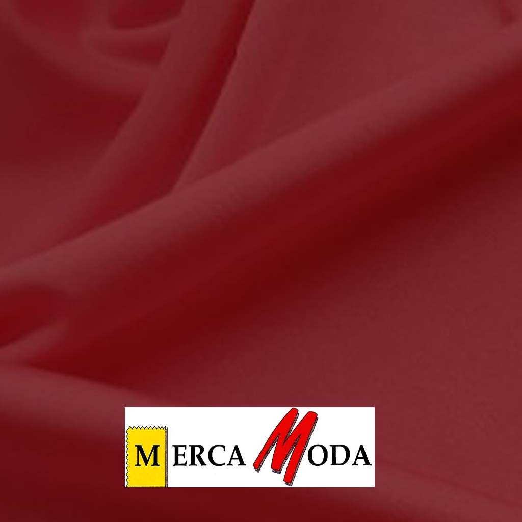 Tela Punto Licra Color Granate