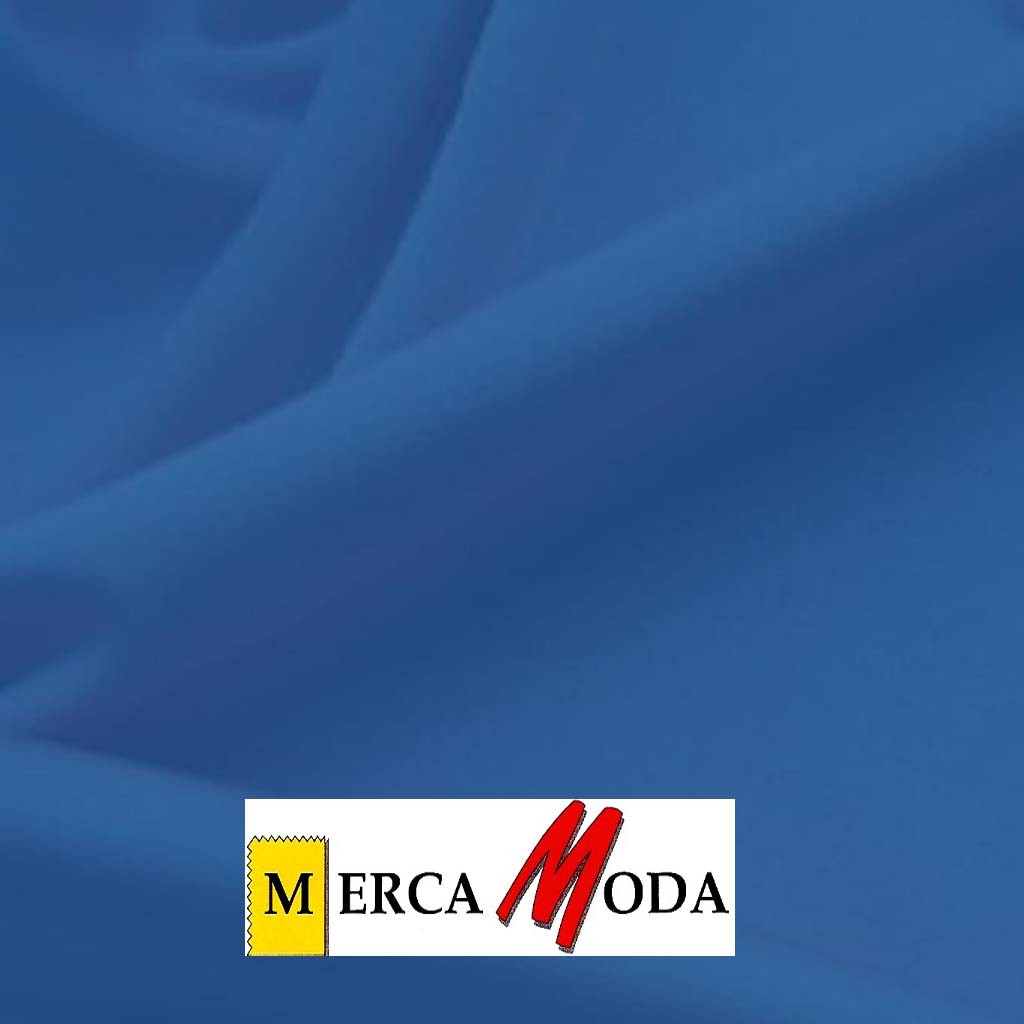 Tela Punto Licra Color Azulón