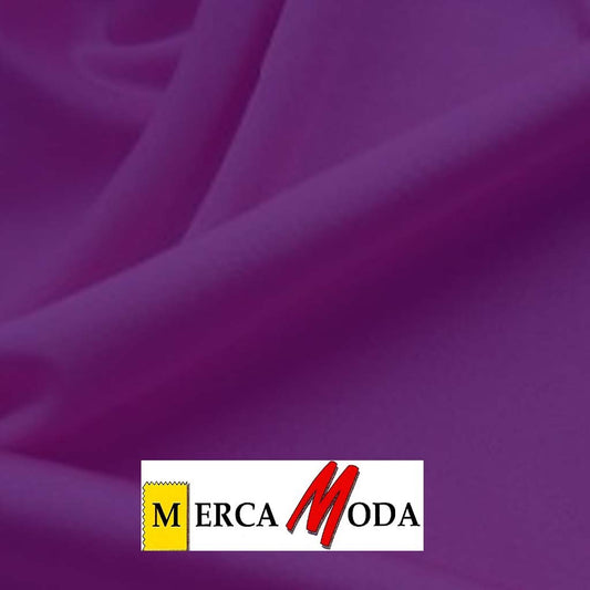 Tela Punto Licra Color Morado