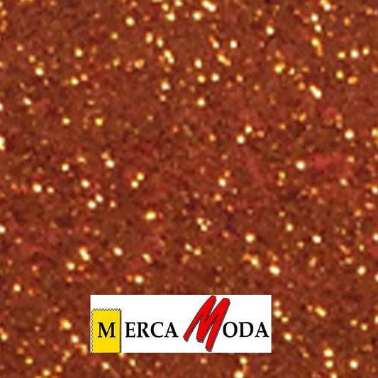 Goma Eva Purpurina Color Naranja