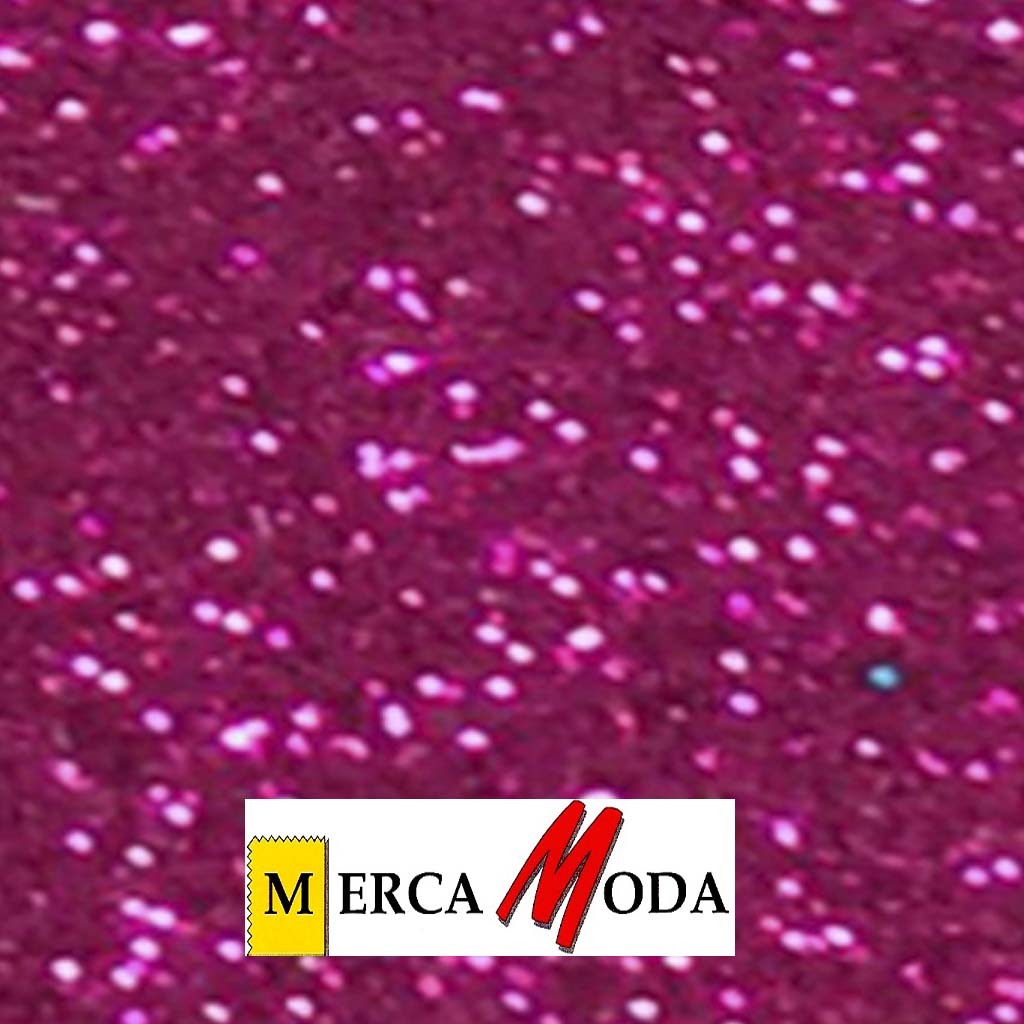Goma Eva Purpurina Color Fucsia