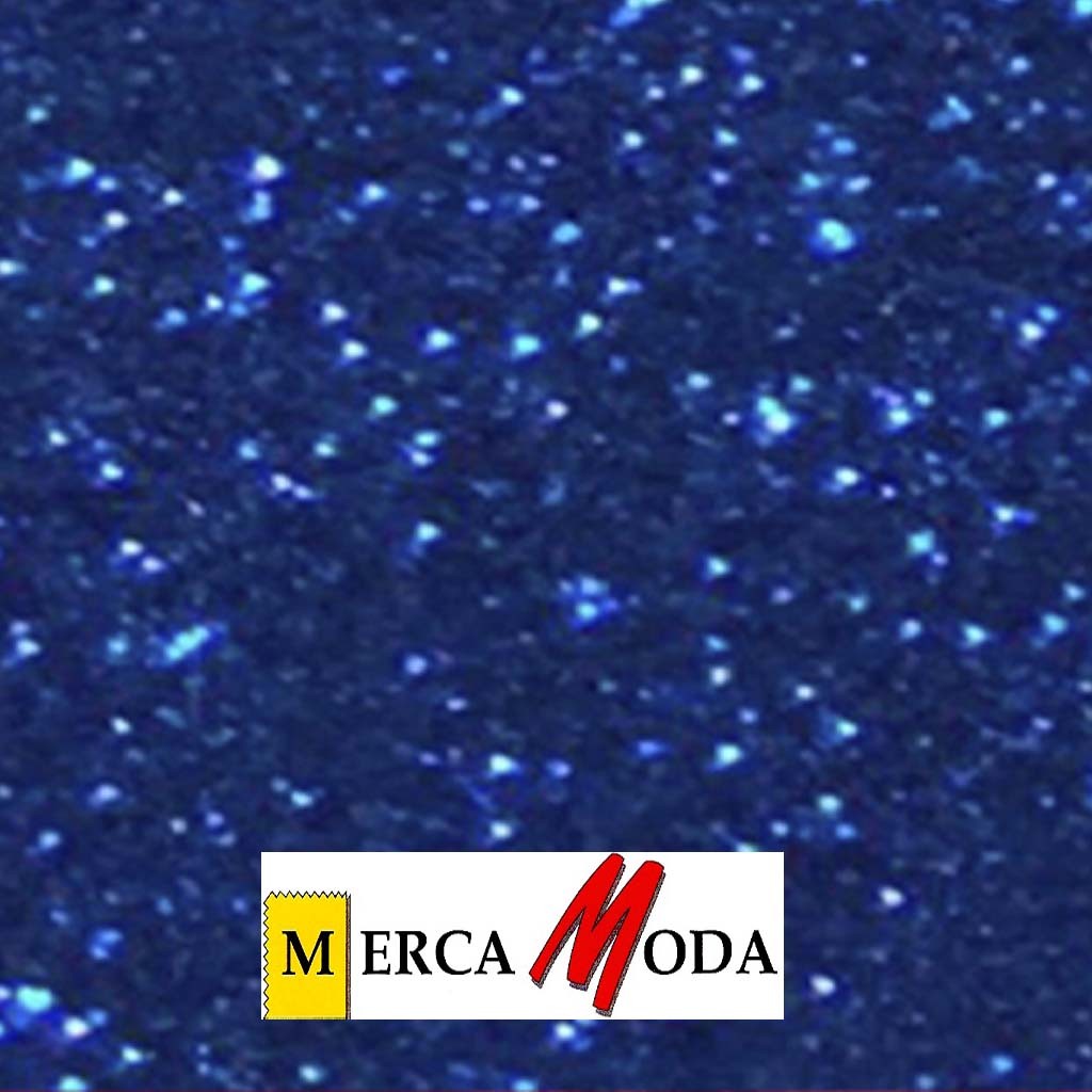 Goma Eva Purpurina Color Azulón