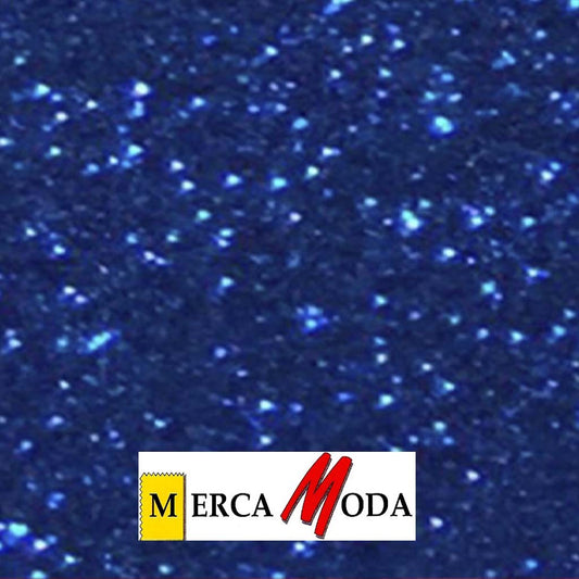 Goma Eva Purpurina Color Azulón