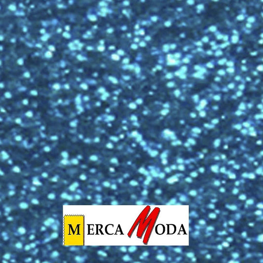 Goma Eva Purpurina Color Turquesa