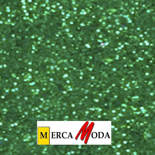 Goma Eva Purpurina Color Verde