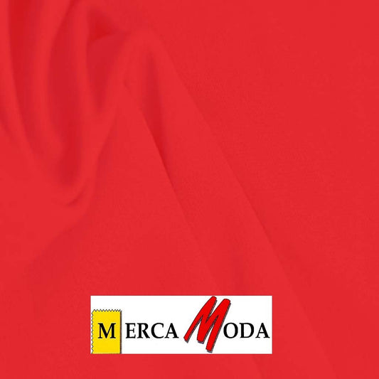 Tela Punto Seda Color Rojo