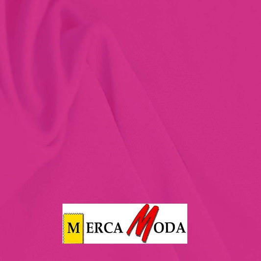 Tela Punto Seda Color Fucsia